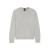 Hugo Boss Relaxed-fit V-neck Sweater In Pure Cashmere In Gray
