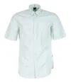 Hugo Boss Boss Relegant 6 Short Sleeve Shirt 474 Open Blue