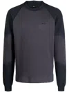 Hugo Boss Relka Crew-neck Sweatshirt In Grey