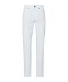 Hugo Boss Extra-slim-fit Jeans In White Comfort-stretch Denim In White
