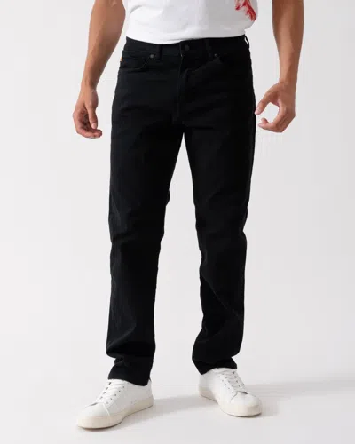 Hugo Boss Re.maine Mens Regular Fit Jeans In Stay-black Comfort Stretch Denim Nos
