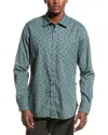 Hugo Boss Remiton Regular Fit Shirt In Green