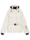 Hugo Boss Belted Pocket Ski Jacket In White