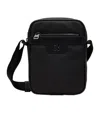 Hugo Boss Reporter Logo Crossbody Bag In Black