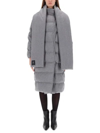 HUGO BOSS REVERSIBLE COAT WITH SCARF