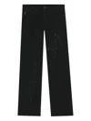 Hugo Boss Strassverzierte Jeans In Black