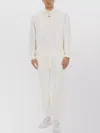 Hugo Boss Ribbed Cuffs & Hem Hoodie With Drawstring
