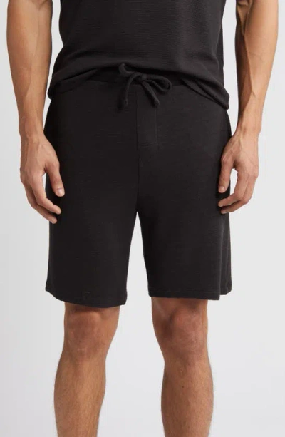 HUGO BOSS BOSS RIBBED PAJAMA SHORTS