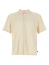 Hugo Boss Knitted Shirt Shirt And Blouse White In White