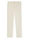 Hugo Boss Regular-fit Trousers In Corduroy In Neutral
