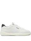 Hugo Boss Riven Tenn Leather Sneakers In White