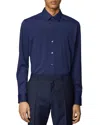 Hugo Boss Robbie Regular Fit Shirt In Dark Blue
