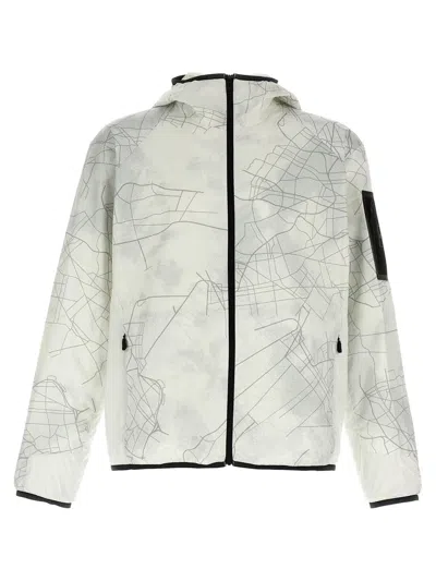 Hugo Boss White Roders Hooded Jacket