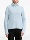 Hugo Boss Roll-neck Sweater In Blue