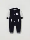 Hugo Boss Romper Boss Kids Color Navy In Blue