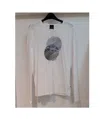 Hugo Boss Round Collar And Long-sleeved T-shirt In Gray