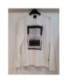 Hugo Boss Round Collar And Long-sleeved T-shirt In Gray