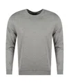 HUGO BOSS ROUND COLLAR LOGO SWEATER