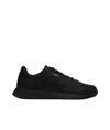 Hugo Boss Round Head Low-cut Sneakers In Black