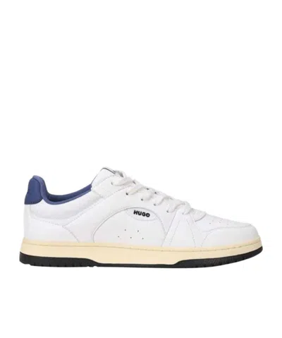 Hugo Boss Round Head Low-cut Sneakers In White