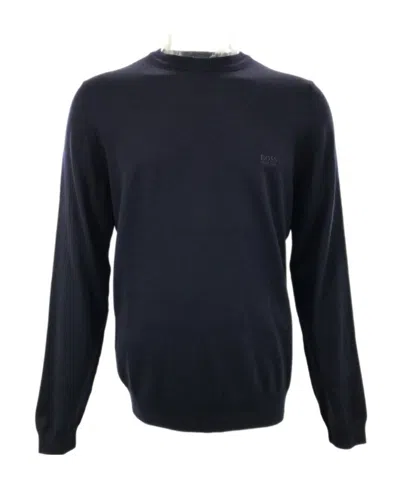 Hugo Boss Round Neck Sweater In Black