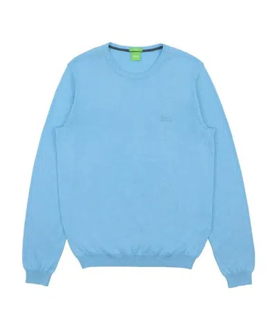 Hugo Boss Round Neck Sweater In Blue