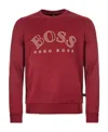 HUGO BOSS ROUND-NECKED LOGO SWEATER