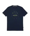 Hugo Boss Round-necked Logo T-shirt In Black