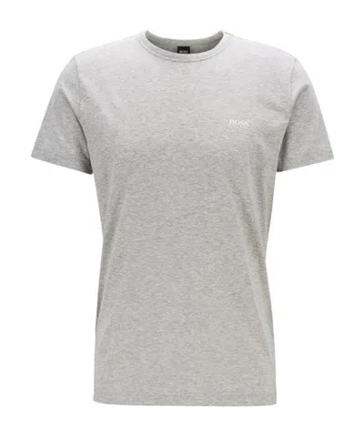 HUGO BOSS ROUND-NECKED LOGO T-SHIRT