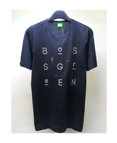 Hugo Boss Round-necked T-shirt In Black