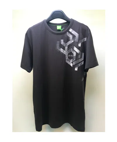 Hugo Boss Round-necked T-shirt In Black