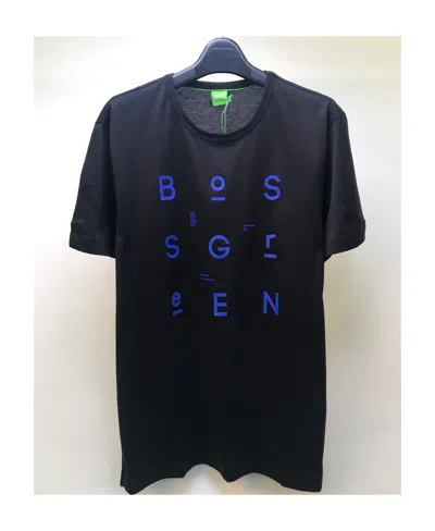 Hugo Boss Round-necked T-shirt In Black