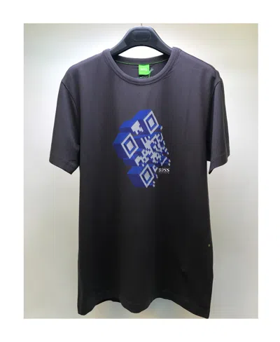 Hugo Boss Round-necked T-shirt In Black