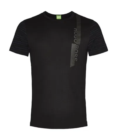 Hugo Boss Round-necked T-shirt In Black