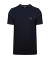 Hugo Boss Round-necked T-shirt In Black