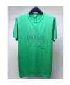 Hugo Boss Round-necked T-shirt In Green