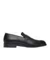 Hugo Boss Round Toe Casual Shoes In Black