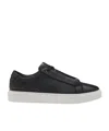 Hugo Boss Round Toe Low-top Casual Shoes In Black