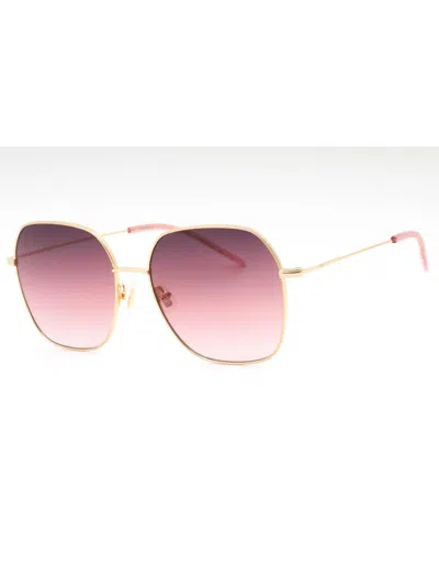 Hugo Boss Round Women's Metal Sunglasses - Style Boss 1532/s In Pink
