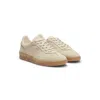 Hugo Boss Rubber-sole Trainers In Suede In Multi