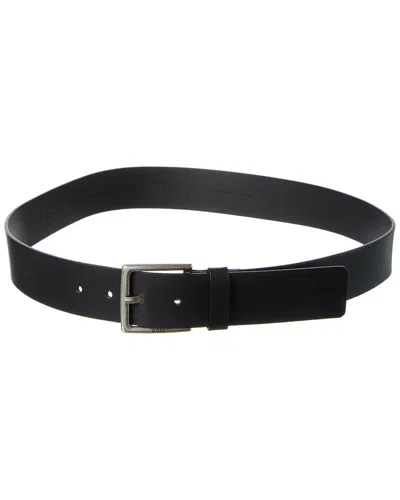 Hugo Boss Rummi Leather Belt In Black