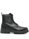 Hugo Boss Ryan Boots In Schwarz