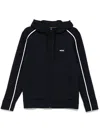 Hugo Boss Saggy 1 Full Zip Sweatshirt In Grey