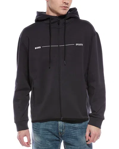 Hugo Boss Saggy Hoodie In Black