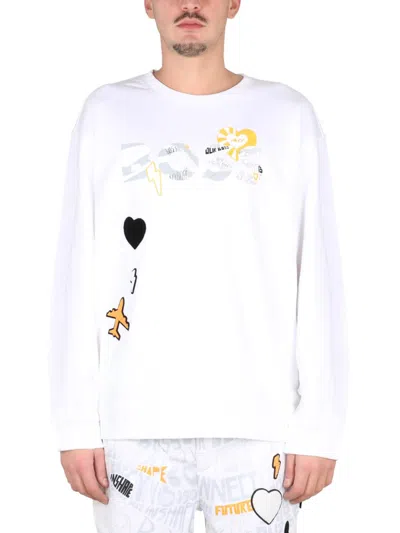 HUGO BOSS SALBO LOTUS SWEATSHIRT