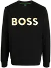 Hugo Boss Salbo Sweatshirt In Schwarz