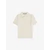 Hugo Boss Short-sleeves Stretch-cotton Polo Shirt 4- In Neutral