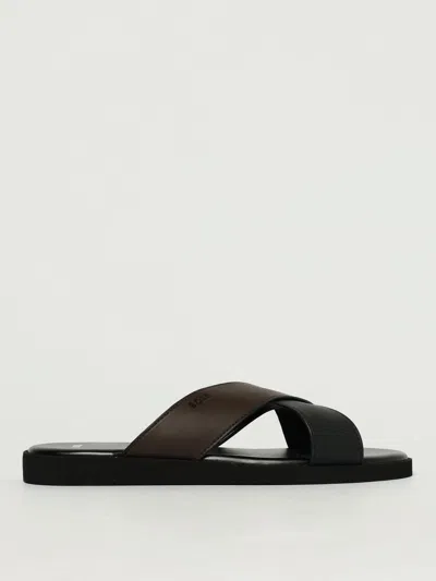Hugo Boss Sandalen Boss Herren Farbe Schwarz