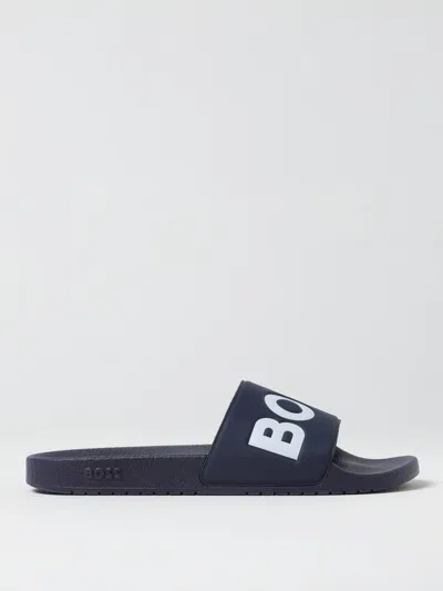 HUGO BOSS SANDALS BOSS MEN COLOR BLUE,426751009