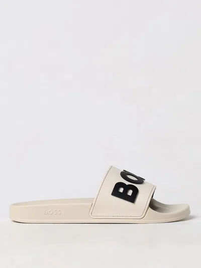 Hugo Boss Sandals Boss Men Color White In White
